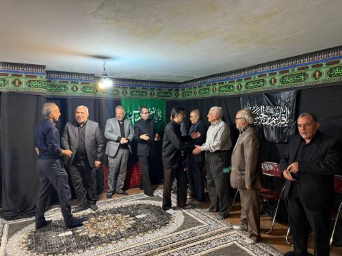 مراسم یاد بود مرحوم مصطفی تن پوشان و قرائت دعای توسل و ذکر مناقب اهل بیت