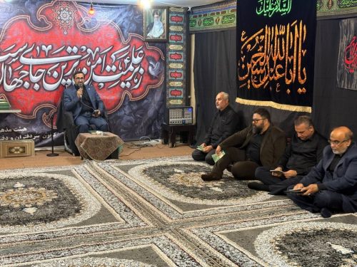 مراسم یاد بود مرحوم مصطفی تن پوشان و قرائت دعای توسل و ذکر مناقب اهل بیت