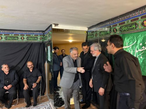 مراسم یاد بود مرحوم مصطفی تن پوشان و قرائت دعای توسل و ذکر مناقب اهل بیت